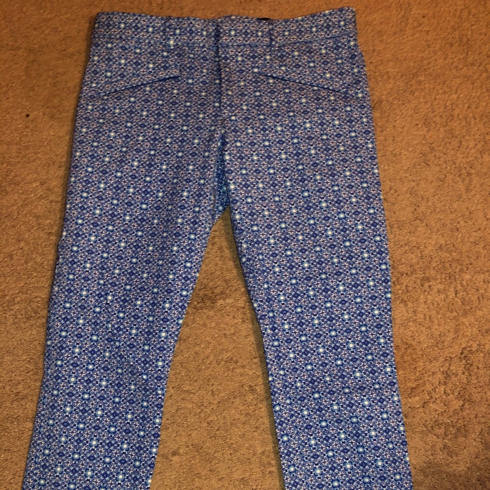Gap women’s 6 regular printed jeans pants